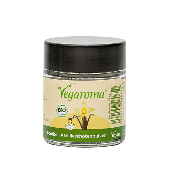 Bourbon Vanilleschotenpulver bio Vegaroma Bourbon Vanilleschotenpulver bio Vegaroma