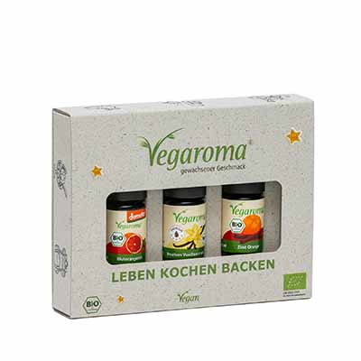 Geschenkset bio Vegaroma Frohes Fest