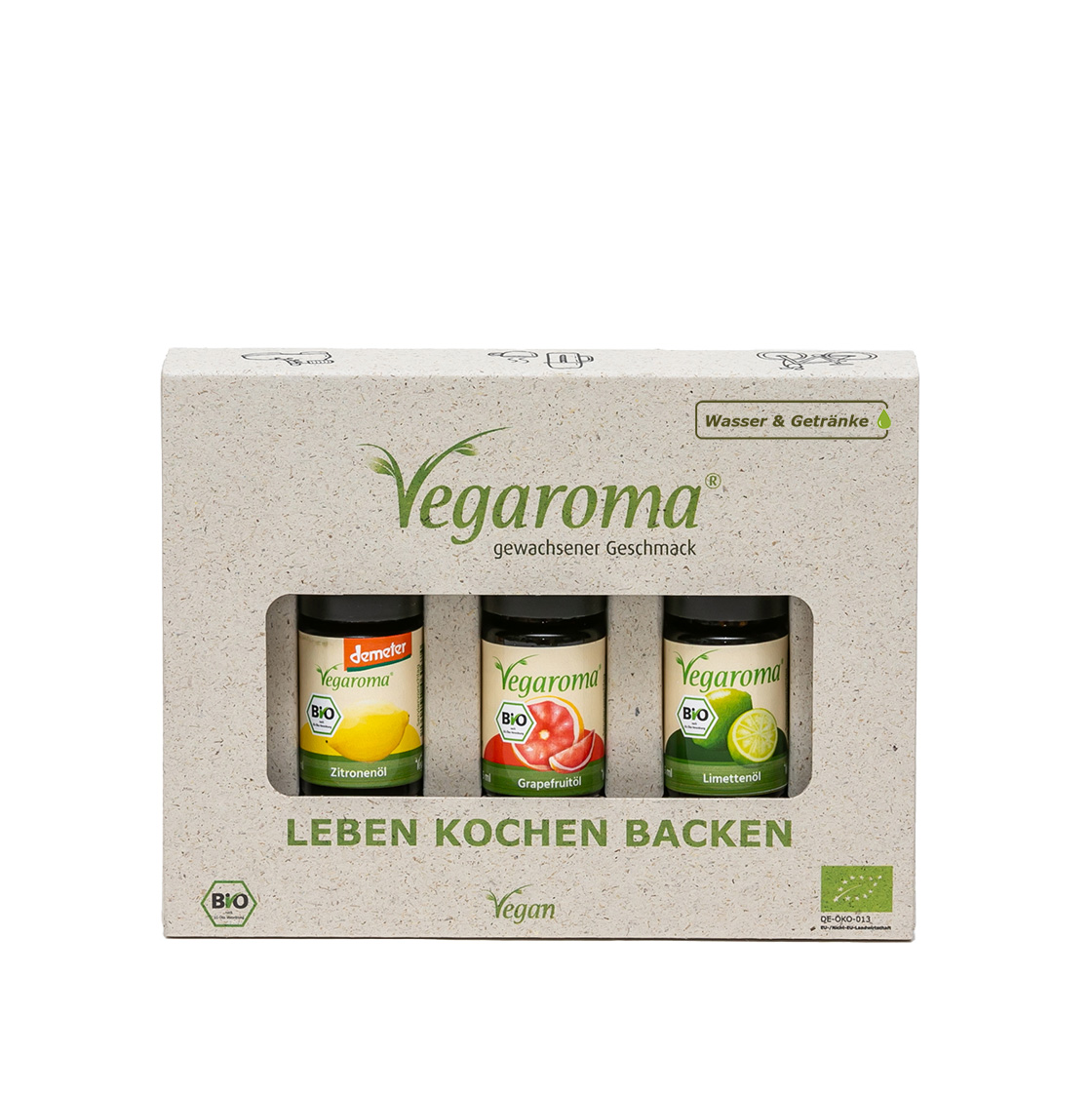 Geschenkset bio Vegaroma Wasser & Getränke #3